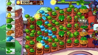 PVZ MelonPult vs All Zombies Survival Roof Mod Superboncil [upl. by Ettenirt]