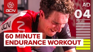 Indoor Cycling Workout  60 Minute Endurance Intervals Fitness Training [upl. by Auqinihs]