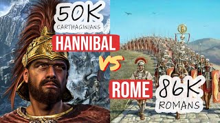 How Did Hannibal Destroy The Romans  Battle of Cannae Deadliest Day Ever [upl. by Yro]