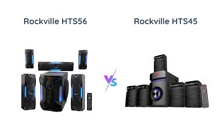 Rockville HTS56 vs HTS45 Which 51 Channel Home Theater System is Better [upl. by Gibbon]