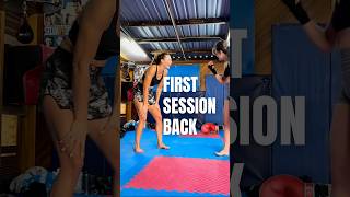 First session back in the Aus dojo 💥 muaythai mma martialarts taekwondo motivation [upl. by Parrish]