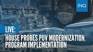 LIVE House probes PUV modernization program implementation [upl. by Htevi237]