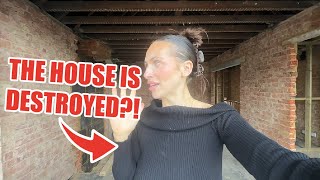 THE FOUNDATIONS ARE IN 1930s renovation fixer upper  Renovation vlog 3  Imogen Horton [upl. by Prisilla]