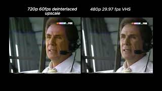 The Final 3 Laps of 2001 Daytona 500 Upscale Side by Side Comparison [upl. by Pals]