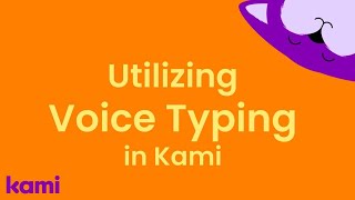 Voice Typing Tool for Elementary  NEW Fall 2024 [upl. by Anelehs]