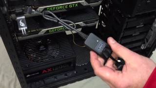 How to install a power supply AX1200i [upl. by Willcox]