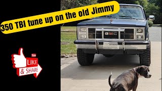 1988 GMC Jimmy Tune Up [upl. by Nylassej]