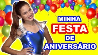 MINHA FESTA DE ANIVERSÁRIO DE 11 ANOS [upl. by Phillada595]