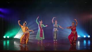 Thillana  Kuchipudi Odissi Bharatanatyam amp Kathak [upl. by Mikel]