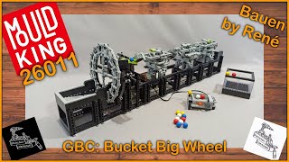 warum verschlimmbessert Mould King funktionierende GBCs  Mould King 26011 Bucket Big Wheel [upl. by Hamer628]