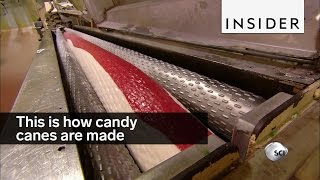 How Candy Canes Are Made [upl. by Hanus]