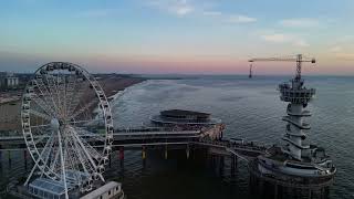 Scheveningen strand zonsondergang [upl. by Noirred41]