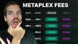 Metaplex Fee Collection A Case Study Solana Tutorial  Dec 8th 23 [upl. by Nats]