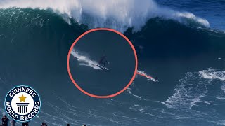 Largest Wave Surfed  Guinness World Records [upl. by Mcadams243]