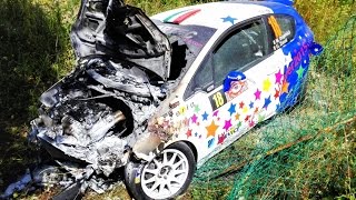 RALLY VALLI DEL BORMIDA 2016  POST CRASH amp SHOW [upl. by Linkoski624]