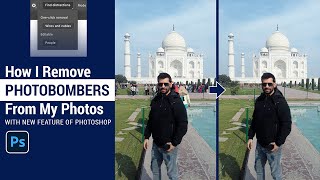 How I Removed Photobombersunwanted people from My Photos Photoshop Tutorial [upl. by Sinegra330]