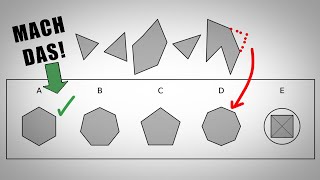 MedAT Figuren zusammensetzten Strategien [upl. by Jerry]