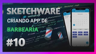 Sketchware  Como criar uma app de barbearia simples Parte 10 [upl. by Eibbor]