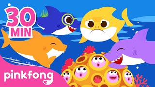 Baby Shark More and More  Best Baby Shark Songs ONLY  Pinkfong Songs for Kids [upl. by Adorl]