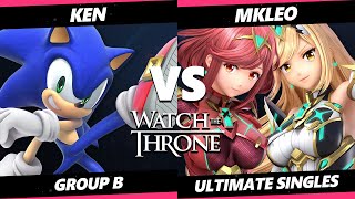 WTT 2023  KEN Sonic Vs MkLeo Pyra Mythra Smash Ultimate  SSBU [upl. by Jourdain]