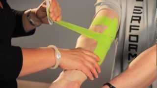 PerformTex Tape How To Tape for Golfers Elbow [upl. by Chrysler]