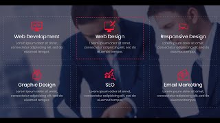 Our Service Section Design Using Simple HTML5 amp CSS3  Website Section Tutorial [upl. by Assenab]