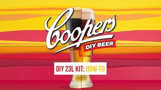 Coopers DIY Beer 23L Brew Kit [upl. by Aztinay]