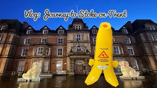 Weekend Vlog 1  22nd November 2024  Journey to StokeonTrent [upl. by Eenhpad]