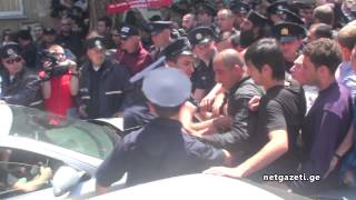 Extremist Orthodox vs LGBT right defenders in Tbilisi Reuters™ [upl. by Tnattirb73]