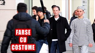 Ce Față de Pușcăriaș ai Farse cu Costume Amuzante Era să iau Bătaie [upl. by Sperry]