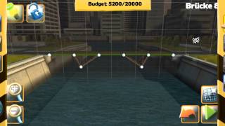 Bridge Constructor  Bridge 8  Central Mainland  Walkthrough [upl. by Garibald]