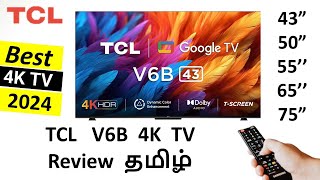 TCL V6B 4K TV Review in தமிழ் [upl. by Rolan]