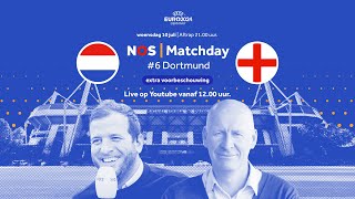 NOS Matchday Nederland  Engeland voorbeschouwing 🦁 [upl. by Fonsie922]