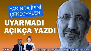 Dilipak uyarmadı açıkça yazdı İpini çekecekler  AJANS canlıyayın [upl. by Enixam]