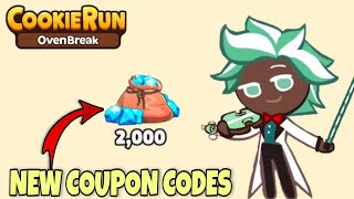 COOKIE RUN OVENBREAK COUPON CODES 2021 NEW  COOKIE RUN OVENBREAK CODES SEPTEMBER 2021  COOKIE RUN [upl. by Jeminah]