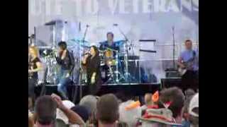 Oshkosh 2013 Airventure Lt Dans Band Gary Sinise Boogie Woogie Bugle Boy [upl. by Aitram]