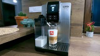 DeLonghi Dinamica Plus  Latte Macchiato [upl. by Allimrac204]