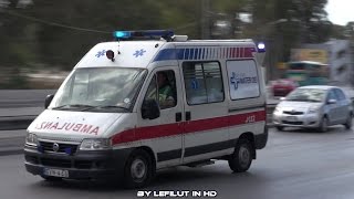 Malta  Ambulanza Mater Dei Hospital  compliation [upl. by Lorelle264]