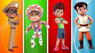 Amazing 🤩 Indian Heros Little Singham Vir The Robot Boy Kicko Super Speedo Chhota Bheem [upl. by Ydna]