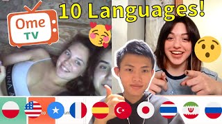 Polyglot SHOCKS Strangers by Speaking Their Native Languages on Omegle [upl. by Hepza]