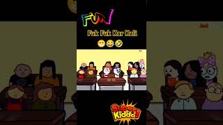 Fuk Fuk Kar Kali  Cartoon Fun 😌 Yt short 😊 Animated video 😂 [upl. by Girovard123]