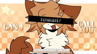 ★ ￤  can i call you tonight   warrior cats ocs  animation meme ꒱꒱ [upl. by Mayberry]