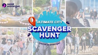 Play the Ultimate City Scavenger Hunt  An Epic Team Building Game for Employees [upl. by Atiram792]