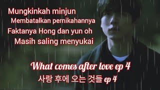 mungkinkah minjun akan membatalkan pernikahannya l what comes after love ep 4❌ [upl. by Ylsel]