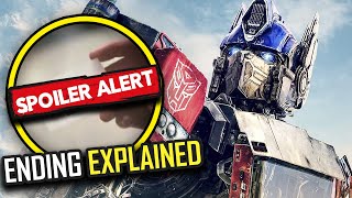 TRANSFORMERS Rise Of The Beasts Ending Explained  Breakdown Post Credits Scene and Review [upl. by Archangel]