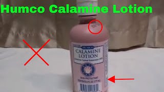 ✅ How To Use Humco Calamine Lotion Review [upl. by Lenes820]