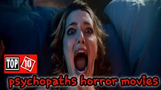 Top 10 Psychopaths  Movie Crime [upl. by Rolanda]