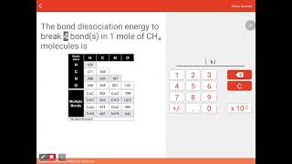 Bond Dissociation Energy Calculation [upl. by Monjo]