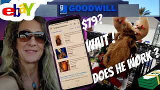 6 into 79 at GOODWILL Las Vegas  Buying and Flipping for Resale Profit on Ebay  Thrift With Me [upl. by Telfore]