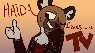 Haida Fixes The TV — Aggretsuko Animatic [upl. by Faulkner]